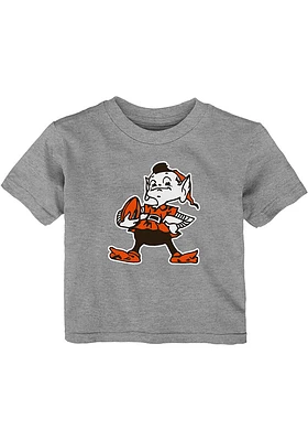 Brownie Cleveland Browns Infant Short Sleeve T-Shirt Grey