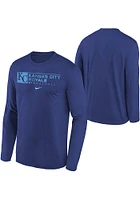 Nike Kansas City Royals Youth Blue AC Legend Long Sleeve T-Shirt