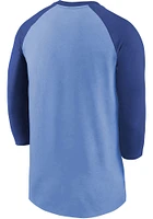 Nike Kansas City Royals Youth Light Blue Modern Arch Long Sleeve Fashion T-Shirt