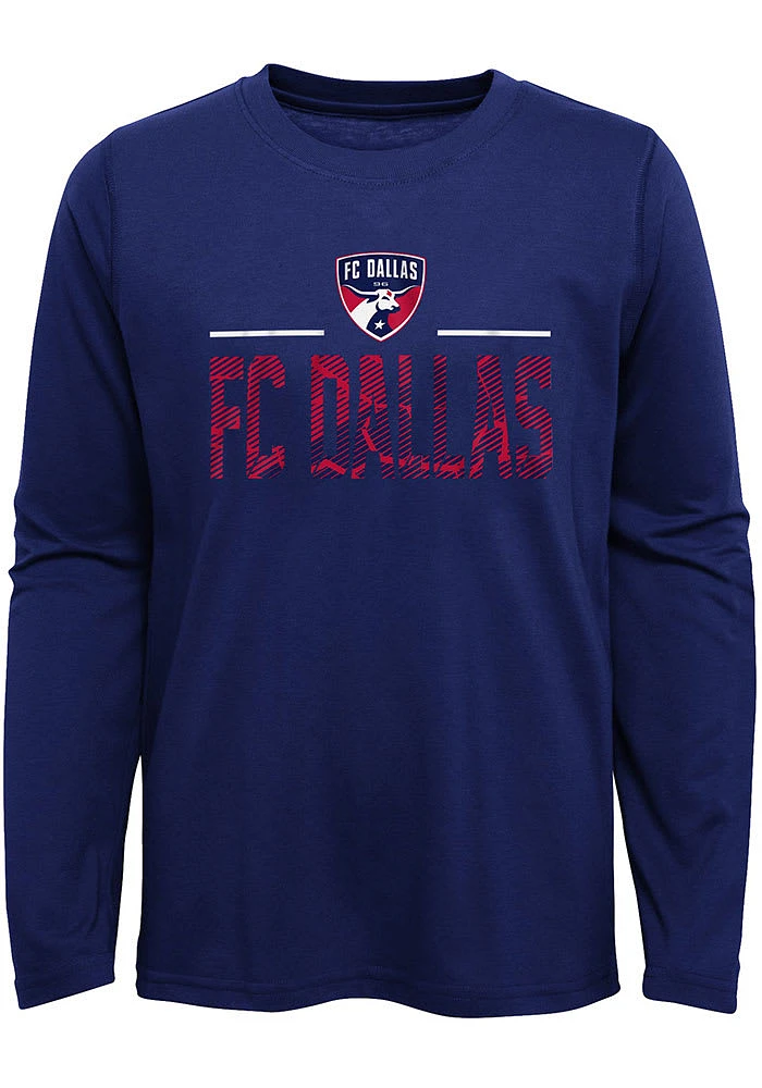 FC Dallas Youth Blue Game Winner Long Sleeve T-Shirt