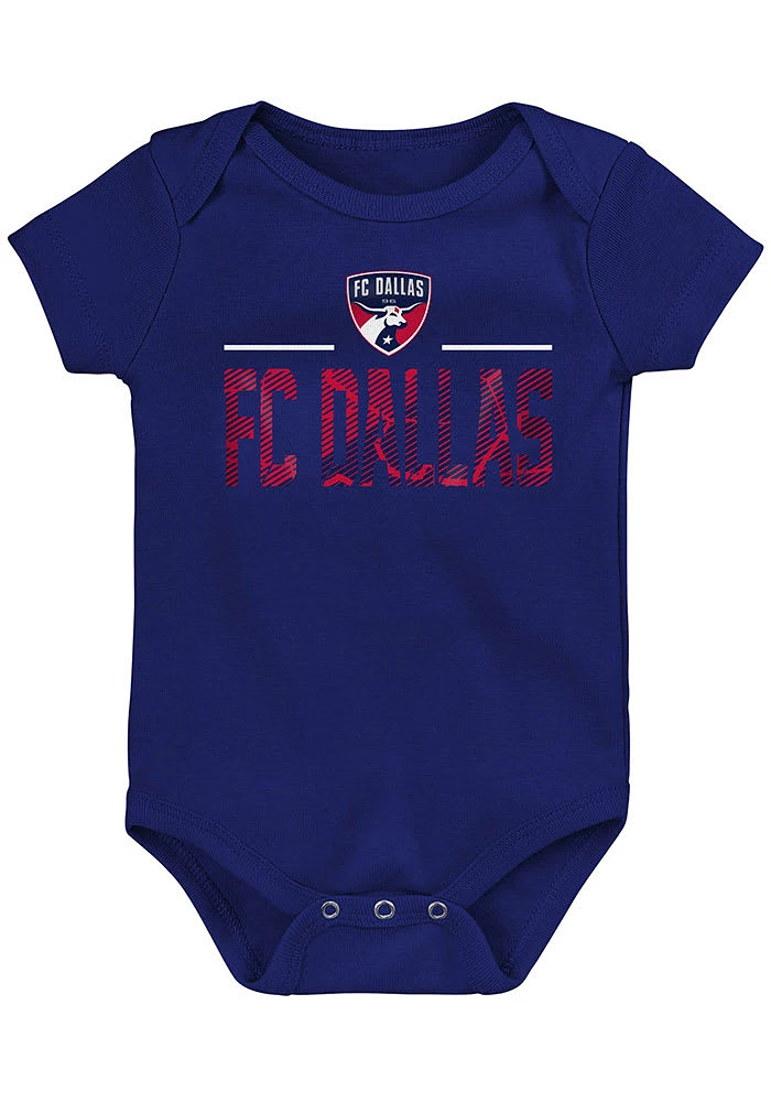 FC Dallas Baby Blue Wordmark Short Sleeve One Piece