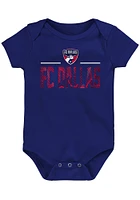 FC Dallas Baby Blue Wordmark Short Sleeve One Piece