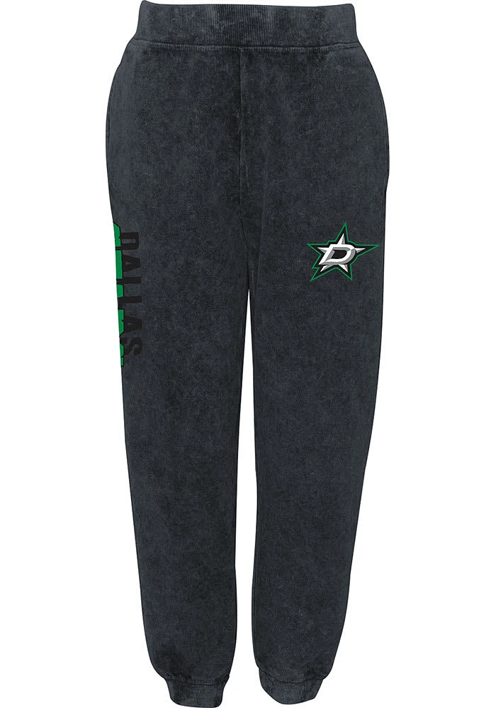 Dallas Stars Youth Black Back to Sweatpants
