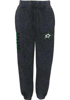 Dallas Stars Youth Black Back to Sweatpants