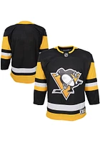 Pittsburgh Penguins Youth Black Premier Home Hockey Jersey