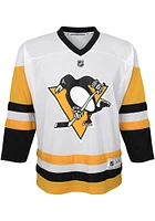 Pittsburgh Penguins Youth White Replica Away Hockey Jersey