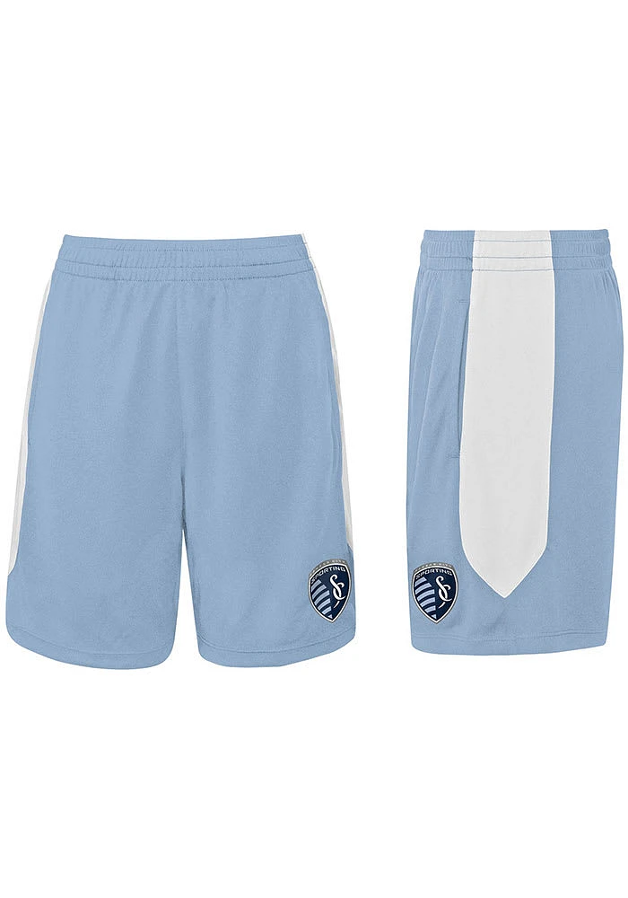 Sporting Kansas City Youth Light Blue Fan Shorts