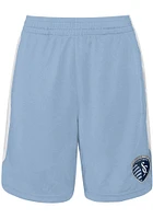 Sporting Kansas City Youth Light Blue Fan Shorts