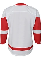 Detroit Red Wings Youth White Premier Away Hockey Jersey