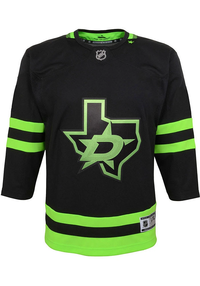 Dallas Stars Youth Black Premier Third Hockey Jersey