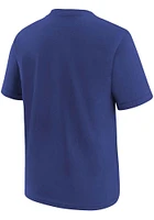 Nike Chicago Cubs Youth Blue Local Victory Short Sleeve T-Shirt