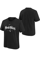 Nike Chicago White Sox Youth Black Local South Siders Short Sleeve T-Shirt