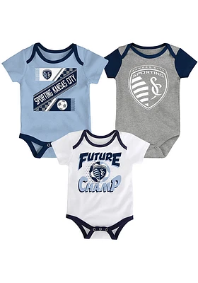 Sporting Kansas City Baby Light Blue Advantage Edge One Piece