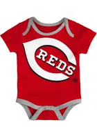 Cincinnati Reds Baby Red Double One Piece