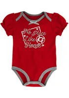 Cincinnati Reds Infant Girls Red Outfielder Skirt Set Top and Bottom