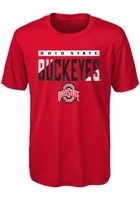 Ohio State Buckeyes Youth Red Ground control Short Sleeve T-Shirt