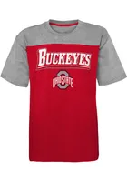 Ohio State Buckeyes Youth Red Fan Fave Short Sleeve Fashion T-Shirt
