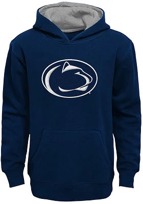 Penn State Nittany Lions Boys Navy Blue Prime Long Sleeve Hooded Sweatshirt