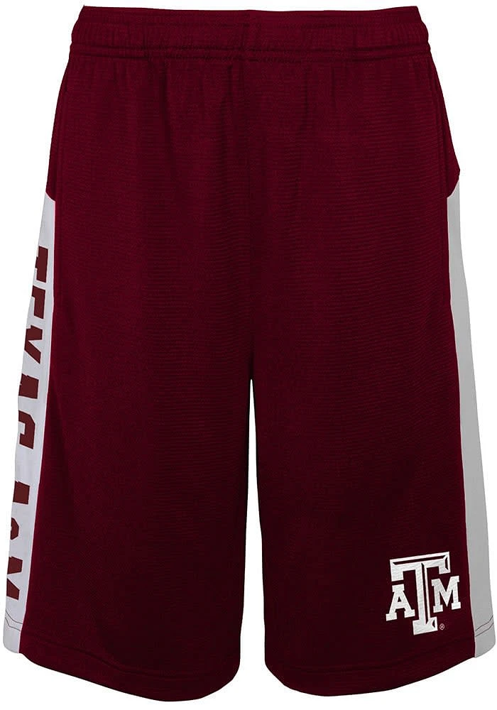 Texas A&M Aggies Youth Maroon Down The Field Shorts