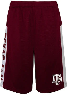Texas A&M Aggies Youth Maroon Down The Field Shorts