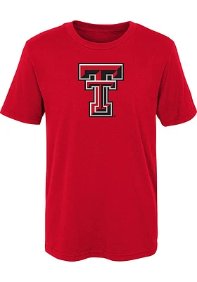 Texas Tech Red Raiders Boys Primary Logo Short Sleeve T-Shirt
