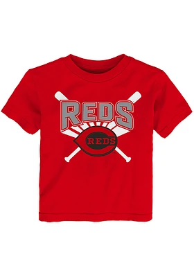 Cincinnati Reds Toddler Red Premier Team Short Sleeve T-Shirt