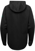 Dallas Stars Youth Black Authentic Pro Long Sleeve Hoodie