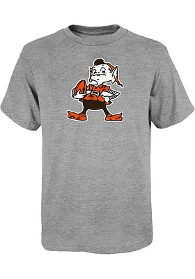 Brownie Outer Stuff Cleveland Browns Youth Short Sleeve T-Shirt