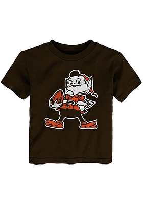 Brownie Outer Stuff Cleveland Browns Toddler Short Sleeve T-Shirt