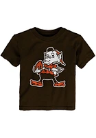 Brownie Outer Stuff Cleveland Browns Toddler Short Sleeve T-Shirt