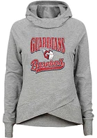 Cleveland Guardians Girls Grey Americas Team Long Sleeve Hooded Sweatshirt