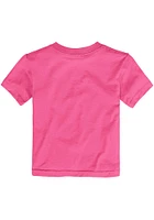 Cleveland Guardians Infant Girls Winky Short Sleeve T-Shirt Pink
