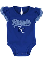 Kansas City Royals Baby Blue Scream Shout Set One Piece