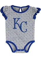 Kansas City Royals Baby Blue Scream Shout Set One Piece