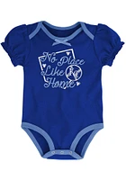 Kansas City Royals Infant Girls Blue Outfielder Skirt Set Top and Bottom