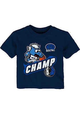 Champ Dallas Mavericks Infant Sizzle Short Sleeve T-Shirt Navy Blue