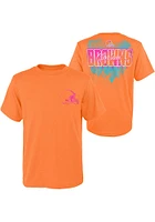 Cleveland Browns Youth Orange Heat Wave Short Sleeve T-Shirt