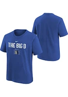 Nike Dallas Mavericks Youth Blue Essential City Short Sleeve T-Shirt