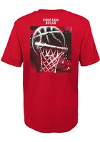 Chicago Bulls Boys Red Street Ball Short Sleeve T-Shirt