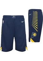 Nike Indiana Pacers Youth Navy Blue Icon Swingman Shorts