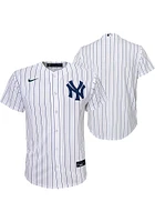 Nike New York Yankees Youth White Home Replica Jersey