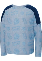 Sporting Kansas City Girls Light Blue Feelin Great Long Sleeve T-shirt