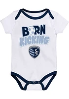 Sporting Kansas City Baby Light Blue Best Forward 3 PC Set One Piece