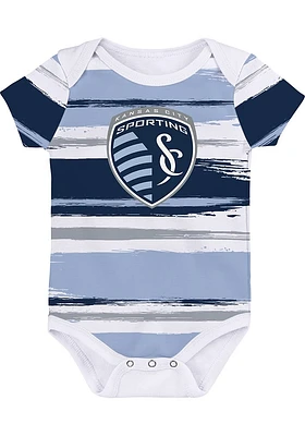 Sporting Kansas City Baby Light Blue Team Favorite Short Sleeve One Piece
