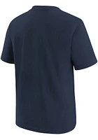 Dallas Mavericks Youth Navy Blue Mantra Short Sleeve T-Shirt