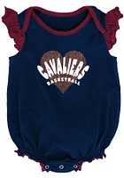 Cleveland Cavaliers Baby Red Double Trouble Set One Piece