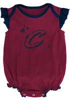 Cleveland Cavaliers Baby Red Double Trouble Set One Piece