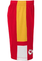 Kansas City Chiefs Youth Red Lateral Shorts