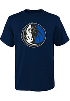 Dallas Mavericks Toddler Navy Blue Slogan Back Short Sleeve T-Shirt