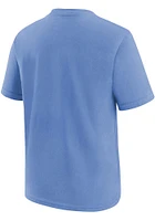 Nike Kansas City Royals Youth Blue Connect Logo Short Sleeve T-Shirt